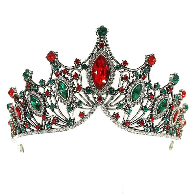 Accesorios para vestido de novia, corona de novia, diamantes de imitación hechos a mano, estilo ojos de caballo