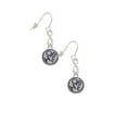 thumbnail image 3 of Delight Jewelry Silvertone Hope in Circle Silver tone Infinity French Earrings, 3 of 4