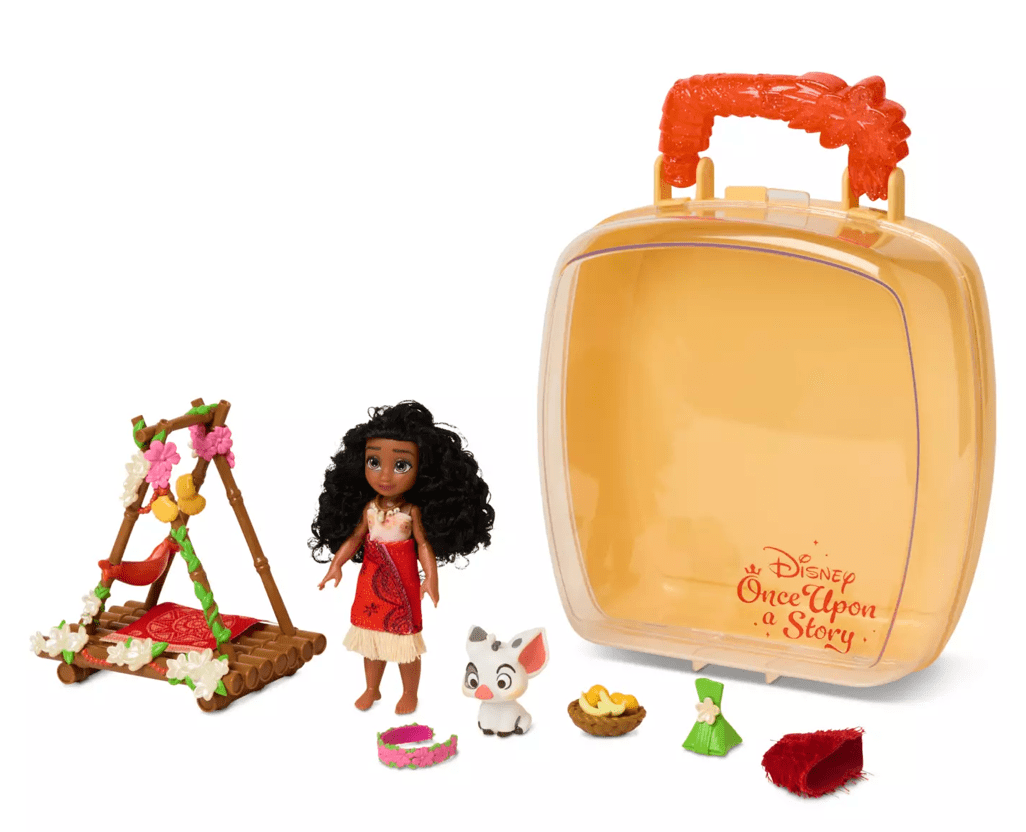 Disney Parks Moana Once Upon a Story Mini Doll Playset New With Tag