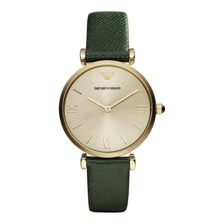 Emporio Armani Quartz Champagne Dial Ladies Watch AR1726