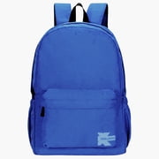 K-Cliffs Unisex Classic Water Resistant School Backpack in Royal Blue, Teen-Adult
