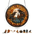 thumbnail image 2 of Tarmeek Halloween Decorations Acrylic Puzzle Sun Catcher Hanging Ornament for Window, Irregular Light-Catching Home Decor Gift for Adults, 7.4in, 2 of 9