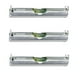thumbnail image 1 of Line Level STANLEY 42-287, aluminio, 3,8 cm, con ganchos para colgar, paquete de 3, 1 of 1