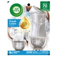 thumbnail image 4 of (2 pack) Air Wick Plug-in Oil Warmer Starter Kit, Fresh Linen, 2 Piece Set, 4 of 10