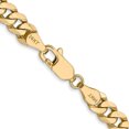 thumbnail image 5 of 14K Yellow Gold 5.75mm Flat Beveled Curb Chain (20 X 5.75) fbu140-20, 5 of 6