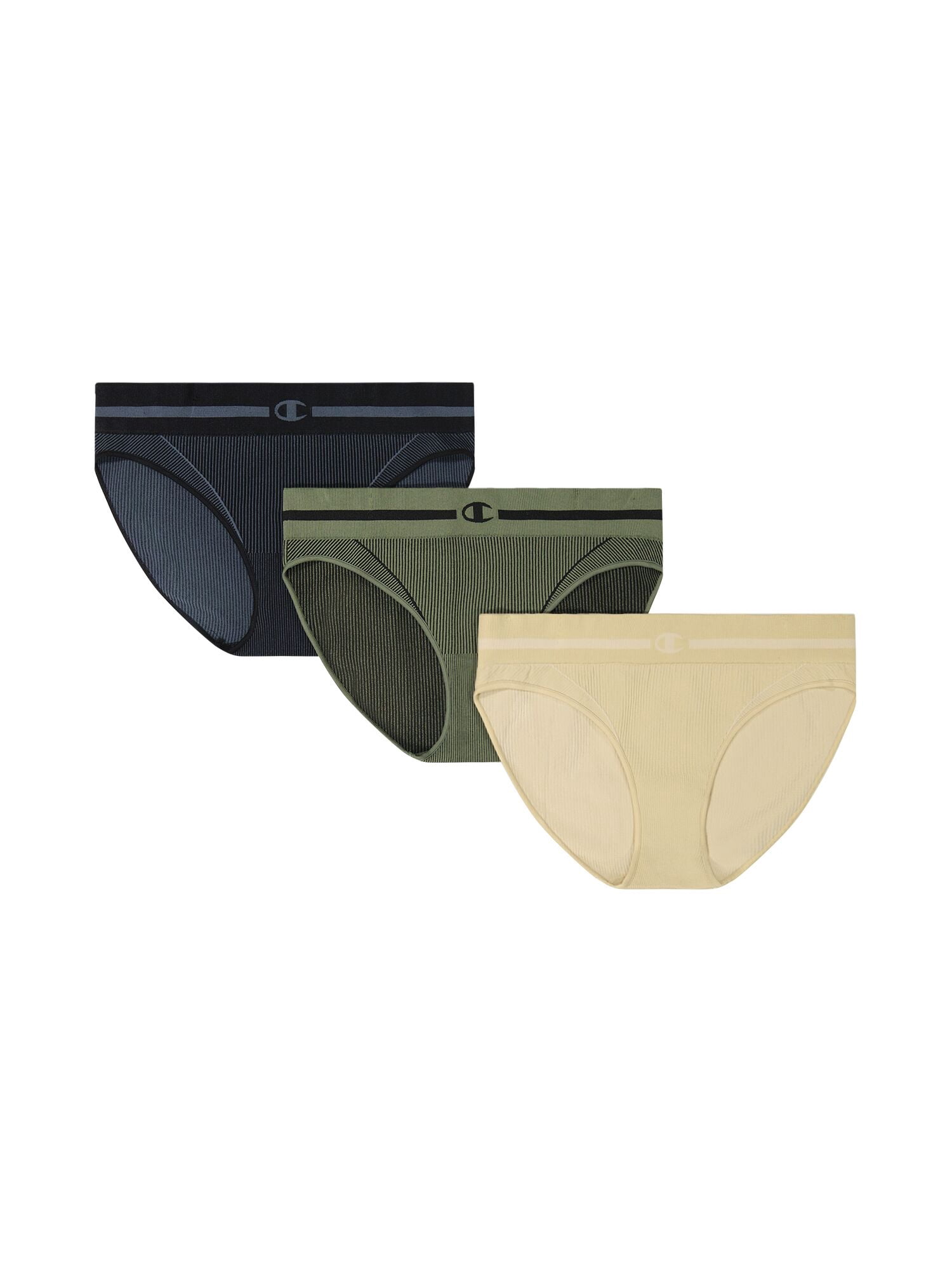Champion Women's Hi-Cut Bikini Underwear, 3 pack, Sizes S - XXL