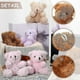 thumbnail image 5 of 6 Pieces Mini Teddy Bear Little Bear Bulk 4 Inch Stuffed Animal Toy Small Soft Bear Doll Teddy Bear Brown Apricot Banmo, 5 of 5