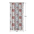 thumbnail image 5 of Vintage Baseball Elements Pattern Shower Curtain 36"x72" ,Bathroom Decorative Shower Curtains Set with 12 Hooks,Modern Waterproof Washable Shower Curtain, 5 of 6
