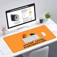 thumbnail image 5 of Desk Pad,Dumpster Fire Gaming Mouse Pad,Computer Desk Mat Keyboard with Non Slip Base for Home Office,Extended Large Size 35.4''''×15.7'''', 5 of 5