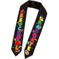 thumbnail image 1 of Preschool Graduation Sash Stole, Glittery Graduate Photo Prop, Colorful Party Decor Accessory for Graduation Ceremonies & Celebrations, 1 of 5