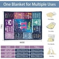 thumbnail image 2 of LHSHID 20th Birthday Gifts for Girls 20 Year Old Girl Birthday Gift Soft Blanket for Couch Bed 20th Birthday Decorations for Girls Best Teenage Girl Gifts for 20 Year Old Girls 60x80in, 2 of 6