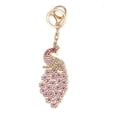thumbnail image 1 of 3pcs Diy Toy Peacock 5d Diamond Painting Keyring Key Chain Pendant Gift, 1 of 4