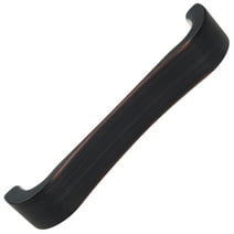 4-1/2 in. Center Smooth Curved Flat Cabinet Pull Handles, Oil Rubbed Bronze