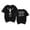 black, variant on BabyChiefDoit WENT WEST T-Shirt Men Women Short Sleeve Polyester Casual Tee