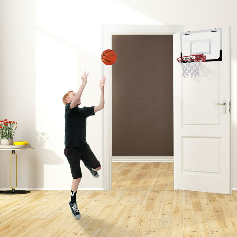 Boley Hanging Basketball Hoop - 10 Piece Portable Adjustable Mini  Basketball Hoop Set for Door Hangi…See more Boley Hanging Basketball Hoop -  10 Piece