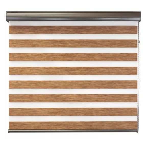 Persiana Marais Enrollable Kakhy Duo Woodline