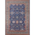 thumbnail image 1 of Ahgly Company Indoor Rectangle Mid-Century Modern Purple Oriental Area Rugs, 5' x 7', 1 of 6