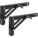 thumbnail image 2 of Folding Bracket Shelf, Folding Wall Shelf, Folding Bracket Heavy Duty Brackets and Shelf Cleats Used For Workbench, Shelf, 8 Inch (2 pcs), 2 of 5