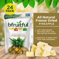 bfruitful FreezeDried Pineapple, Freeze TMA3 Dried Fresh Fruit Bites