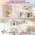thumbnail image 4 of 97 Decor Boho 8x10 Neutral Geometric Art Print Set, 12 Pieces, 4 of 6