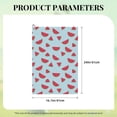 thumbnail image 4 of Vsdgher Watermelon Print Golf Towel Golf Gift for Men and Women Golf Towel with Carabiner Clip to Quickly Remove Sand, Mud, Dirt and Sweat, 4 of 8