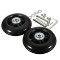 thumbnail image 1 of 1 Pair Luggage Spinner Wheels compatible With Tools Low Noise Compatiblecase Rubber Swivel Caster Wheels_Gift Of G, 1 of 3
