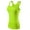 Lime, variant on TopTie Yoga Racer Back Tank Top, Athletic Compression Tank, Junior-Red-XL