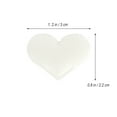 thumbnail image 4 of UKCOCO Sponge Heart Confetti White for Wedding and Party Decoration 600Pcs, 4 of 6