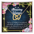 thumbnail image 2 of To Mom Mom's Unconditional Love Inseparable Necklace, 2 of 20