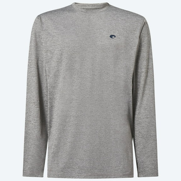 Costa Sleeve Voyager Performance Shirt Storm Grey Heather, 2XLarge Long Sleeve Shirt