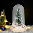 thumbnail image 3 of Mini de Navidad Baoblaze adorno LED manualidades Decoración Base de madera, 3 of 8