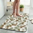 thumbnail image 6 of 1pc Pine Branch and Cone Bathroom Rug Bathroom Decor and Accessories- Durable,Anti Slip,And Quick Drying,Suitable For Indoor/outdoor Use - Perfect For Bathrooms,Bedrooms,Kitchens, 6 of 9