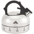thumbnail image 3 of 60 Minute Counting Teapot Shaped Kitchen Cooking Alarm Clock Timer Mechanical, 3 of 6