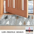 thumbnail image 3 of Gray Christmas Tree Pattern Door Rugs,Washable Non Slip Door Mats Indoor,Decorative Door Mats,Entry Mat Indoor for Entrance,Bedroom,Kitchen,Bathroom,17"x30", 3 of 6