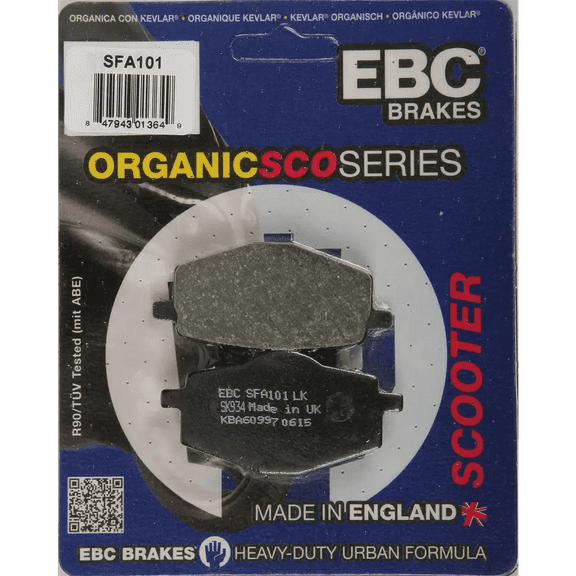 EBC Brakes SFA101 Standard Scooter Brake Pad