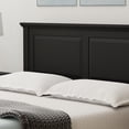thumbnail image 6 of Cottage Style Solid Wood Platform Bed in Twin - Ebony (Black), 6 of 8