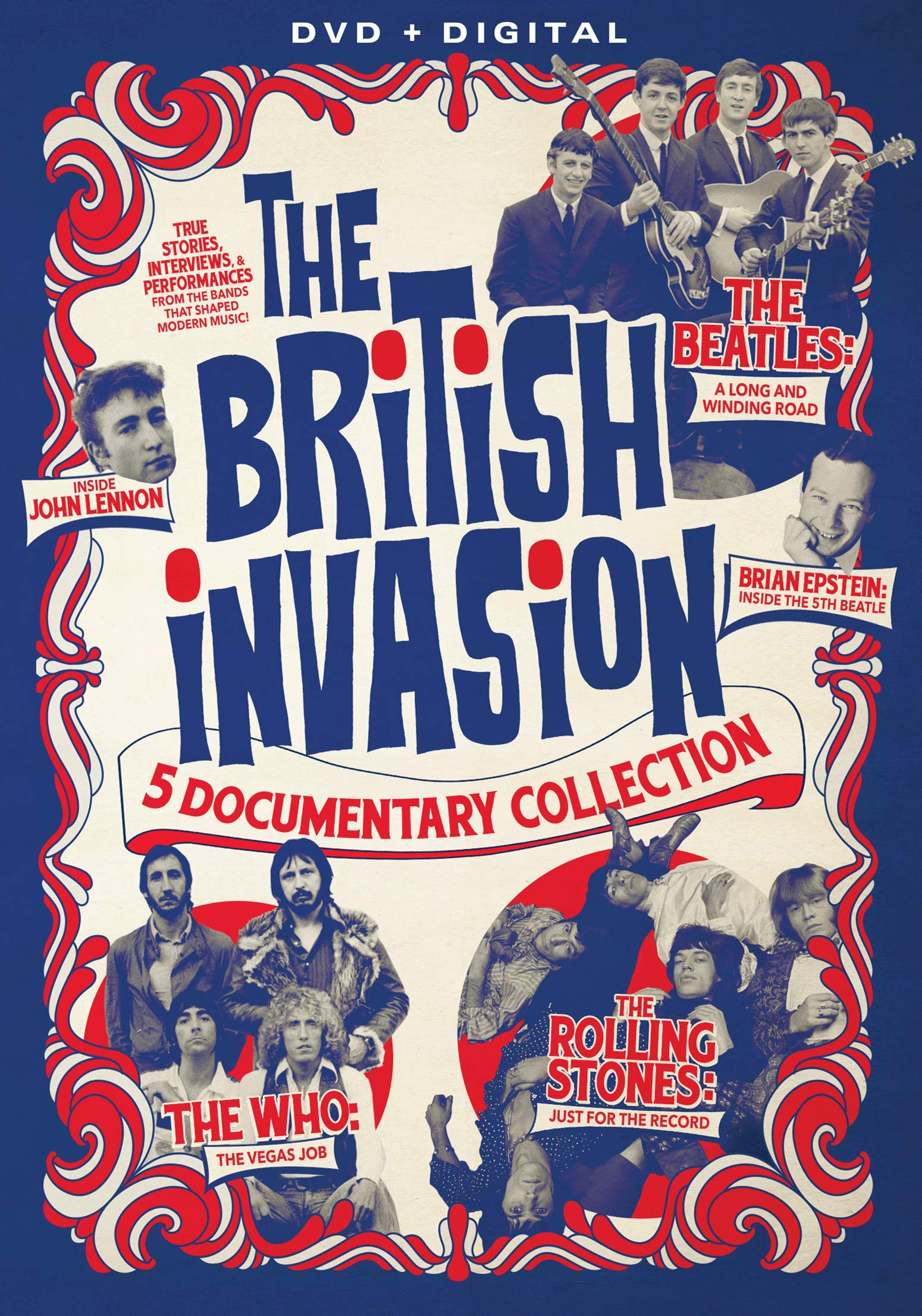 The British Invasion! The Beatles, The Rolling Stones And The Who! (DVD)