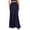 #250409A220 Dark Blue, variant on Aloohaidyvio Skirts for Women Satin High Waist Skirt Elegant Flowy Midi Skirts
