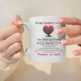 thumbnail image 4 of 1pc 11oz/330ml To My Daughter-In-law Mug - I Did Not Get To Choose You That Honor Was My Son's Coffee Mug, Ceramic Coffee Water Cup, Creative Gift For Family And Friend Restaurant Use, 4 of 9