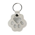thumbnail image 1 of Pet Memorial Keychain Faux Leather Cat Claw Design Pet Hair Storage Pouch Pet Fur Keepsake Keyring for Pet Lovers, 1 of 7