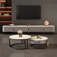 thumbnail image 4 of Mesa De centro De suelo nórdico, diseño De centro móvil, mesa De centro elegante y moderna, muebles De salón, 4 of 4