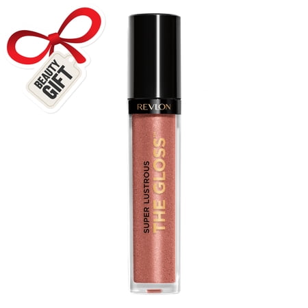 Revlon Super Lustrous Moisturizing High Shine Lip Gloss, 260 Rosy Future, 0.13 oz