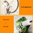thumbnail image 4 of UVB 3.0 Reptile Lamp Bulb, Turtle Basking UV Light Bulbs Heating Lamp, Amphibians Lizards Temperature Controller, 4 of 7