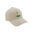 thumbnail image 2 of Athletic Works Adult Polyester Microfiber Golf Athletic Hat Khaki, 2 of 3
