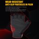 thumbnail image 4 of SUOMY GUANTES DE MEDIO dedo para motocicleta, antideslizantes, a prueba de golpes, para carreras de Motocross, sin dedos, para verano, 4 of 5