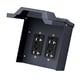 thumbnail image 5 of WRTR Salida GFCI, Salidas Dobles, Carcasa De Acero Al Carbono A Prueba De Intemperie, Caja De Enchufe Para Exteriores, Luz Indicadora Segura Para Acampar En Casa, 5 of 7