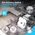 thumbnail image 6 of Cat Water Fountain,74oz/2.2L Stainless Steel Pet Water Fountain, 6 of 6