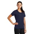 thumbnail image 4 of Sport Tek 1152783 Ladies PosiCharge Tough Tee, True Navy - 4XL, 4 of 6
