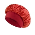 thumbnail image 3 of Bucket Hat For Home And Leisure With Satin Wide Brim Classic Style Suitable For All Seasons Travel Sleep Cap Fashion Accessory, 3 of 3