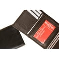 thumbnail image 3 of Mens Leather Simple Trifold ID Wallet 1145, 3 of 15